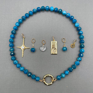 Apatite Star Charm Necklace