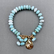 Larimar Star Drop Bracelet