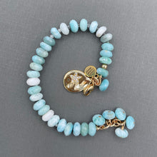 Larimar Star Drop Bracelet