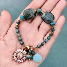 Apatite Flower Bracelet