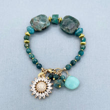 Apatite Flower Bracelet