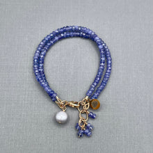 Tanzanite Gold Filled Bracelet