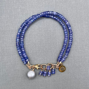 Tanzanite Gold Filled Bracelet