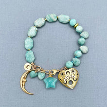 Amazonite Celestial Bracelet