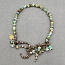 Amazonite Celestial Charm Bracelet