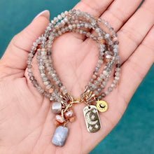 Moonstone 5 Strand Bracelet - Denise Yezbak Moore Designs