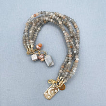 Moonstone 5 Strand Bracelet - Denise Yezbak Moore Designs