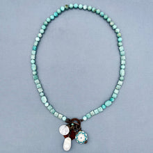 Amazonite Charm Necklace