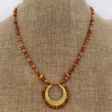 Golden Sunstone Necklace