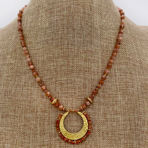 Golden Sunstone Necklace