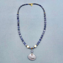Tanzanite and Freshwater Pearl Necklace