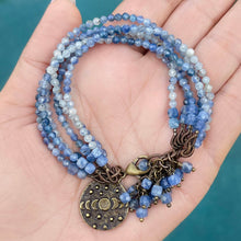 Blue Kyanite 6-Strand Bracelet