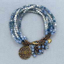 Blue Kyanite 6-Strand Bracelet