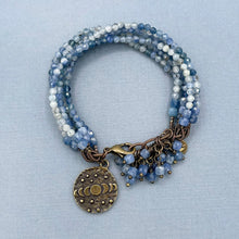 Blue Kyanite 6-Strand Bracelet