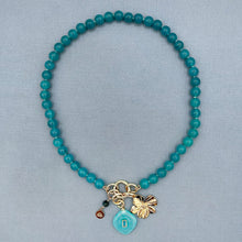Mozambique Amazonite Charm Necklace