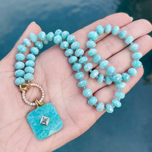 Amazonite Charm Necklace