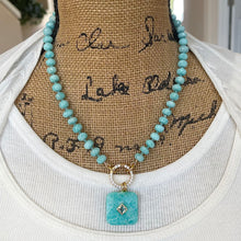 Amazonite Charm Necklace