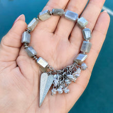 Mystic Moonstone Heart Bracelet