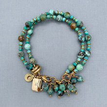 turquoise Star Charm Bracelet