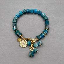 Apatite Star Charm Bracelet