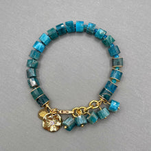 Apatite Star Charm Bracelet