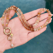 Topaz Star Charm Necklace