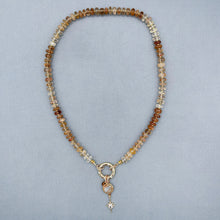 Topaz Star Charm Necklace
