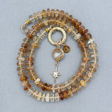 Topaz Star Charm Necklace