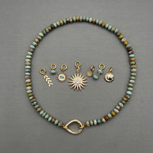 Brazilian Turquoise Celestial Charm Necklace