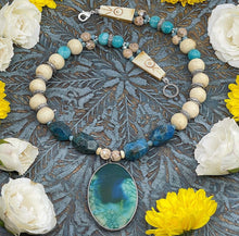 Dolomite and Apatie Bohemian Necklace