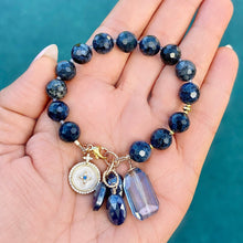 Dumortierite Star Bracelet