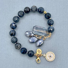 Dumortierite Star Bracelet
