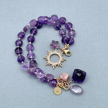 Amethyst Sun Bracelet